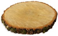 Baumscheibe Holzscheibe zum Basteln Dekorieren 40 – 45 cm