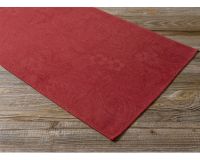 Tischläufer Mitteldecke Textil EDDA floralem Webmuster rot 47x150 cm Landhaus 1 Stk