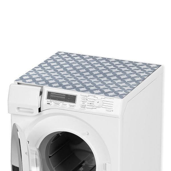Waschmaschinenauflage NOVA TEX rutschfest Kreise grau 65x60 cm