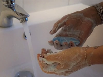 Richtig Händewaschen Virus Schutz Vorbeugung
