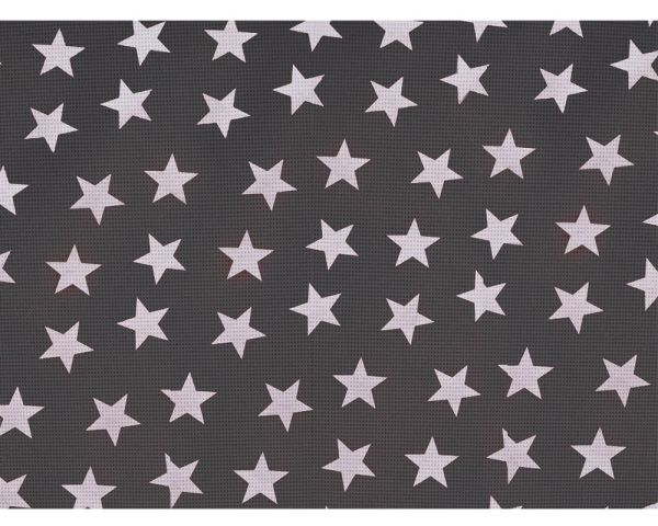 Tischset ORLANDO Outdoor Platzset Sterne Polyester anthrazit weiß 1 Stk 30x45 cm
