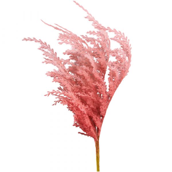 Pampasgras Trockenblumenoptik Kunstpflanze Deko-Gras 1 Stk 56 cm - rosa