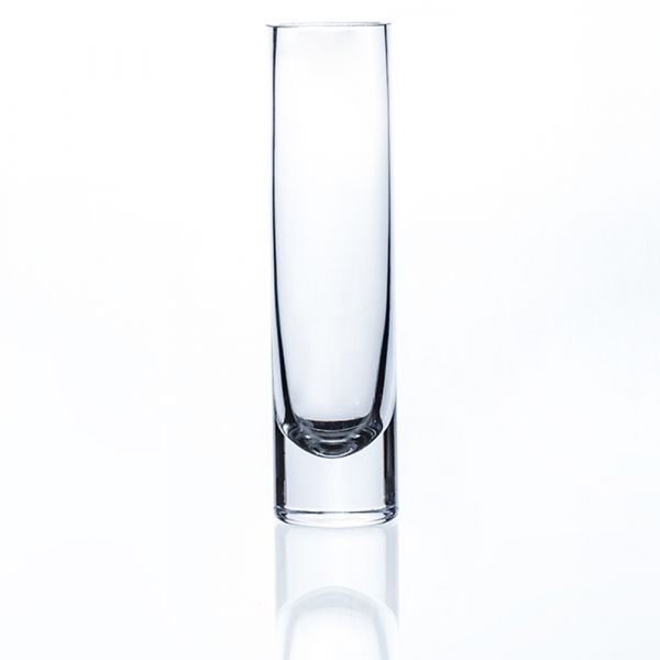 Zylinderförmige Glas Vase Glasvase Dekoglas klar 1 Stk. Ø5x20 cm