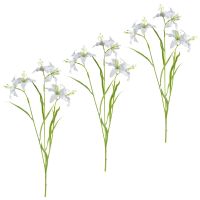 Künstliche Lilien im Set in weiß 64 cm