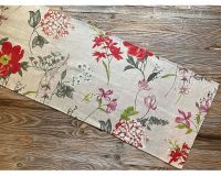 Tischläufer Mitteldecke Textil ERIKA Blumenmuster bunt 45x150 cm Landhaus 1 Stk
