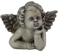 Grabschmuck Engel Figur Trauergeschenk Deko Engel 13 cm