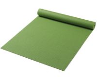 Yogamatte Fitnessmatte Sportmatte rutschfest Polyester 1 Stk 60x180 cm grün