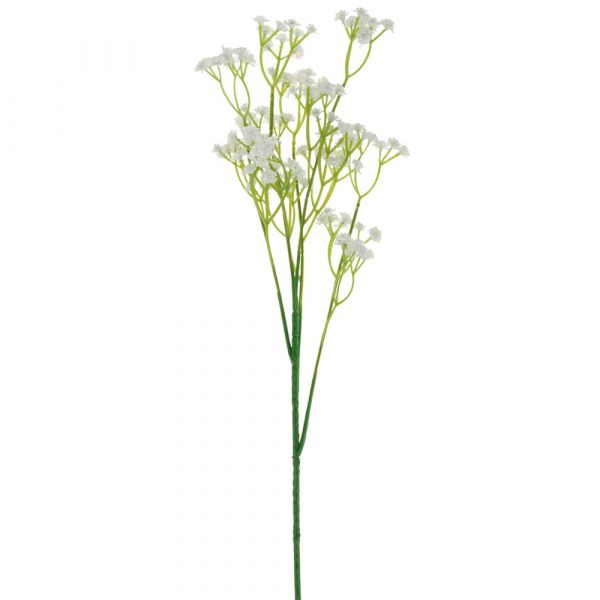 Dekoratives Schleierkraut als Kunstblume im Blumenstrauß weiß 1 Stk 65 cm