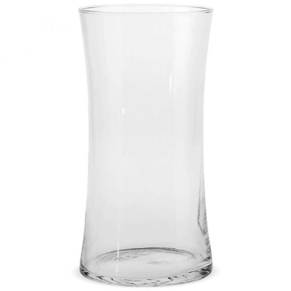 Vasen Glas Dekogläser Glasvasen Blumenvasen leicht tailliert – 2 Größen