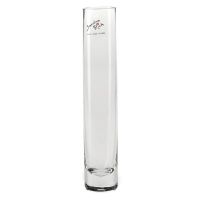 Vase Glas Dekoglas Glasvase Blumenvase Zylinder hoch rund 1 Stk - Ø 4x22 cm