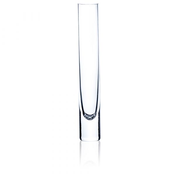 Zylinderförmige Glas Vase Glasvase Dekoglas klar 1 Stk. Ø4x26 cm