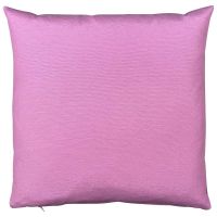 Kissenhülle INGRID Kissenbezug einfarbig Heimtextilien uni rosa 40x40 cm