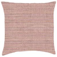 Kissenbezug Kissenhülle Heimtextilien meliert Polyester 1 Stk rosa rosé 40x40 cm