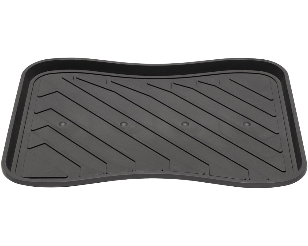Schuhwanne Schuhabtropfschale IN- & OUTDOOR Kunststoff 1 Stk schwarz -  38x50 cm kaufen