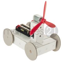 Propeller Fahrzeug Karton Funktionsmodell Kinder Bausatz Werkset