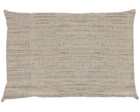 Kissenbezug Kissenhülle Heimtextilien meliert Polyester 1 Stk taupe beige 40x60 cm