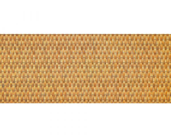 Bodenbelag NOVA SKY Läufer Rattan Muster aus Polyester in braun 1 Stk 65x100 cm