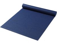 Yogamatte Fitnessmatte Sportmatte rutschfest Polyester 1 Stk 60x180 cm dunkelblau
