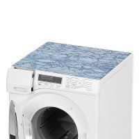 Waschmaschinenauflage NOVA SOFT rutschfest Marmor blau 65x60 cm