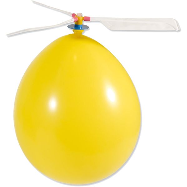 Ballon Helikopter / Hubschrauber Bausatz Kinder Bastelset - ab 7 Jahren