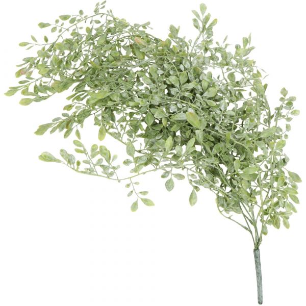 Teebaumblatt Dekohänger Kunstblume Kunstpflanze künstlich 85 cm grün bepudert