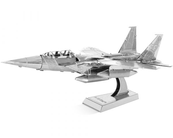 3D Metall Steckbausatz F-15 Eagle Shuttle Flieger 8,7 cm ab 14 Jahre
