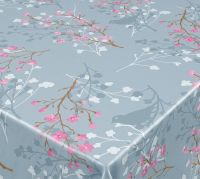 Tischdecke In- Outdoor Tischtuch Kirschblüte Vlies bunt 130x160 cm