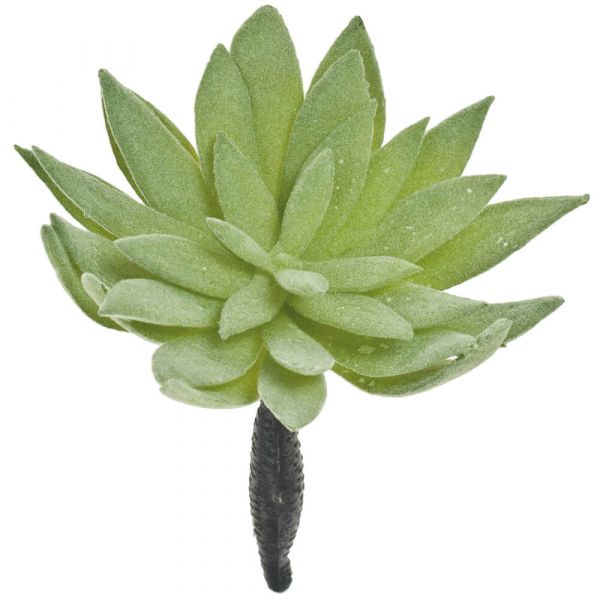 Sukkulente Kunstpflanze Echeveria realistische Deko Pflanze 1 Stk Ø 9x11 cm