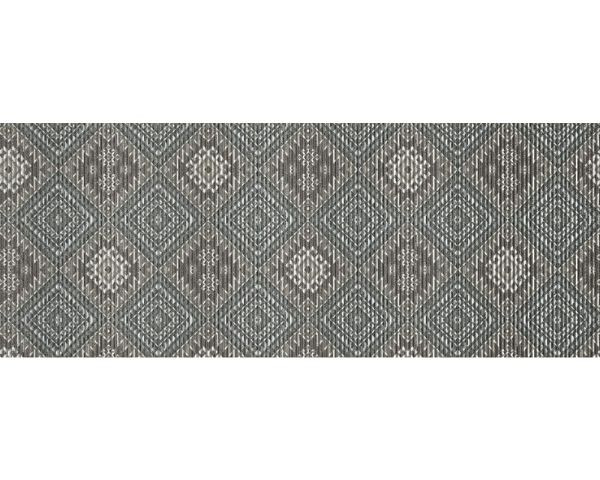 Bodenbelag NOVA SKY Läufer Antik Muster aus Polyester in grau 65x100 cm