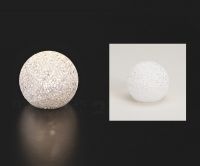 LED Leuchtball Leuchtkugel Kunststoff mit Timer Batteriebetrieben – 3 Größen