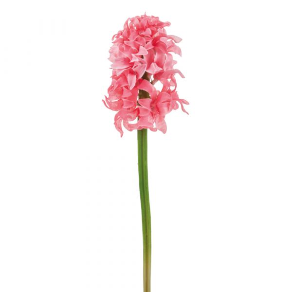 Hyazinthen künstliche Blüten Blütenstiele Kunstblumen 32 cm - rosa
