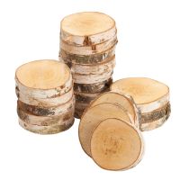 Baumscheiben 20 Stk. in 10 - 12 cm für Basteln Dekorieren