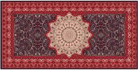 Teppichläufer Küchenläufer Teppich Perser Ornamente Stern rot waschbar 60x120 cm