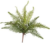 Farnbusch künstliche Pflanze natürliches Aussehen Kunststoff grün 1 Stk Ø 40 cm
