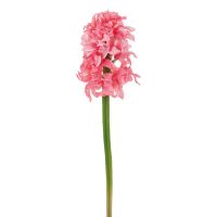 Hyazinthen künstliche Blüten Blütenstiele Kunstblumen 32 cm - rosa