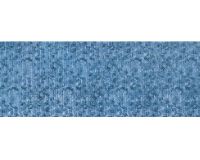 Bodenbelag NOVA SKY Läufer getupft gesprenkelt aus Polyester in blau 1 Stk 65x140 cm