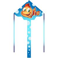 Kinderdrachen FLY NEMO Flugdrachen für Kinder Drachen Polyester 120 cm 1 Stk bunt