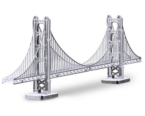 3D Metall Steckbausatz Golden Gate Bridge Bausatz 14,9 cm ab 14 Jahre