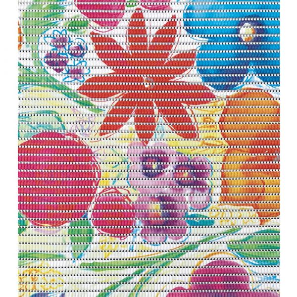 Weichschaum-Bodenbelag NOVA SKY Antirutsch Läufer bunte Blumen Muster 180 cm