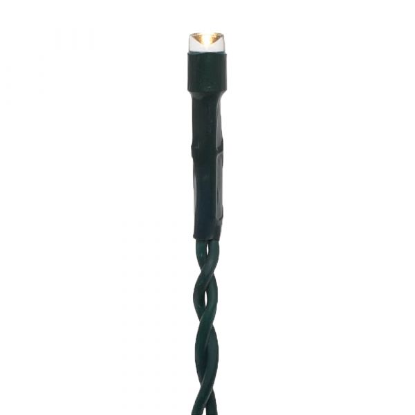 LED-Minilichtervorhang Außen grünes Kabel IP44 Zuleitung 1 Stk 1200x50 cm