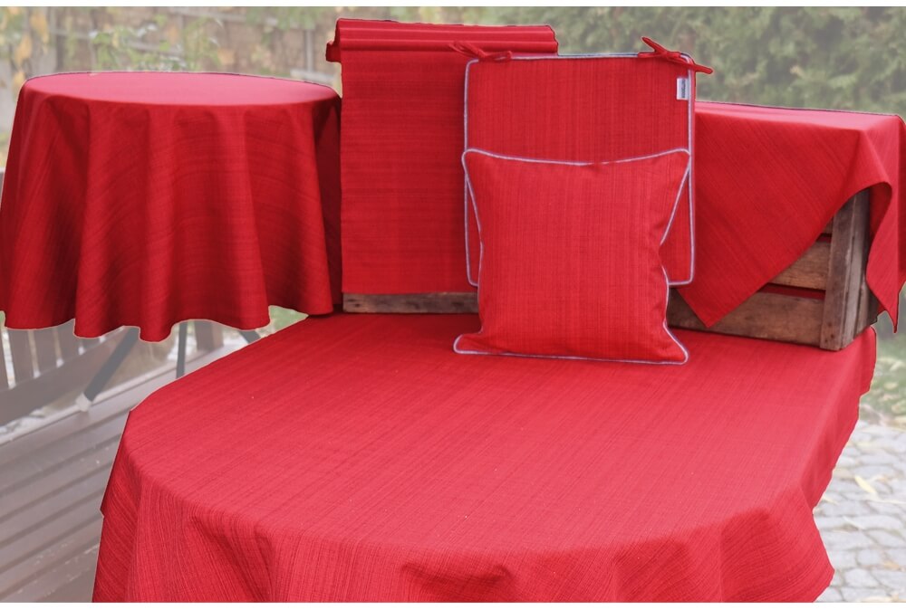 Outdoor Sitzkissen Stuhlkissen für Garten wetterfest – 7 Farben – 42x42x4,5  cm kaufen