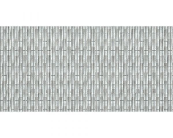 Bodenbelag NOVA SKY Läufer Rattan Muster aus Polyester in grau 1 Stk 65x100 cm