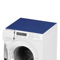Waschmaschinenauflage / Abdeckung für die Waschmaschine zuschneidbar blau