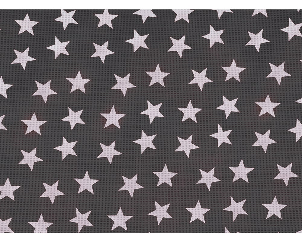 Tischset ORLANDO Outdoor Platzset Sterne Polyester anthrazit weiß 1 Stk  30x45 cm kaufen