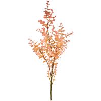 Eukalyptus Zweig Kunstpflanze Dekozweig Naturdeko 1 Stk Länge 80 cm rosa