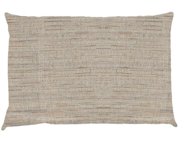 Kissenbezug Kissenhülle Heimtextilien meliert Polyester 1 Stk taupe beige 40x60 cm