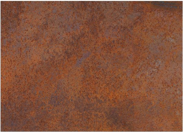 Fußmatte Fußabstreifer DECOR Rostoptik Rost rostig braun rot waschbar 50x70 cm