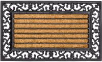 Fußmatte Fußabstreifer Kokos In- & Outdoor Gummirand 45x75 cm rutschfest