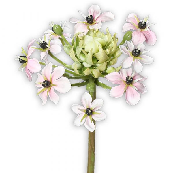 Milchstern Kunstblume Kunstpflanze Ornithogalum Arabicum 1 Stk 64 cm rosa