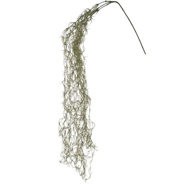 Bromelien Tillandsie Ranken Kunstpflanze künstliche 1 Stk Länge 146 cm - grün